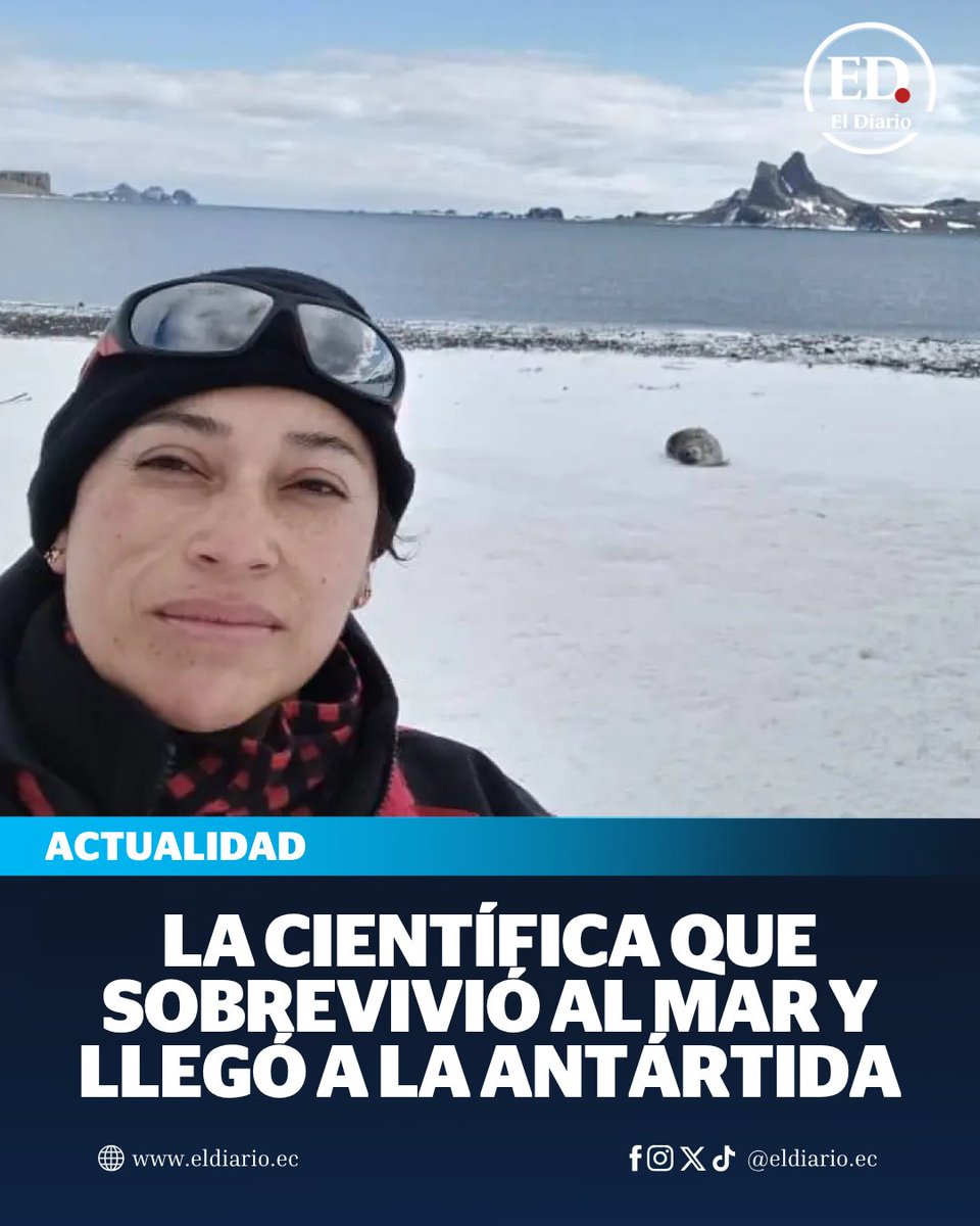 eldiarioec's tweet photo. #Actualidad | Patricia Castillo Briceño nació en la Sierra y terminó investigando en la Antártida >>>https://t.co/sXEKpRN9Uq https://t.co/fxsgh3h3EL