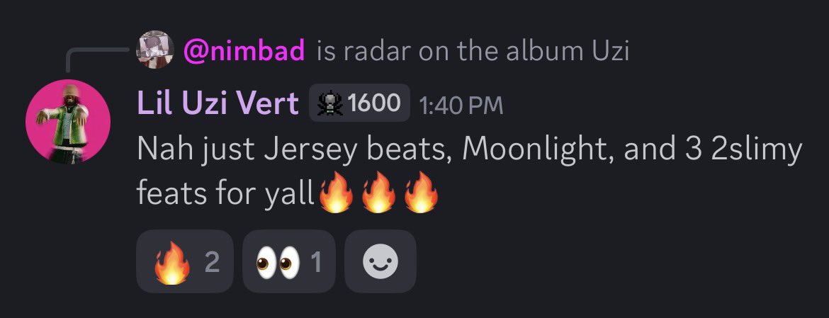 2OOOFN's tweet photo. Lil Uzi Vert speaks on his next album 👀 https://t.co/3Wc47uiChv