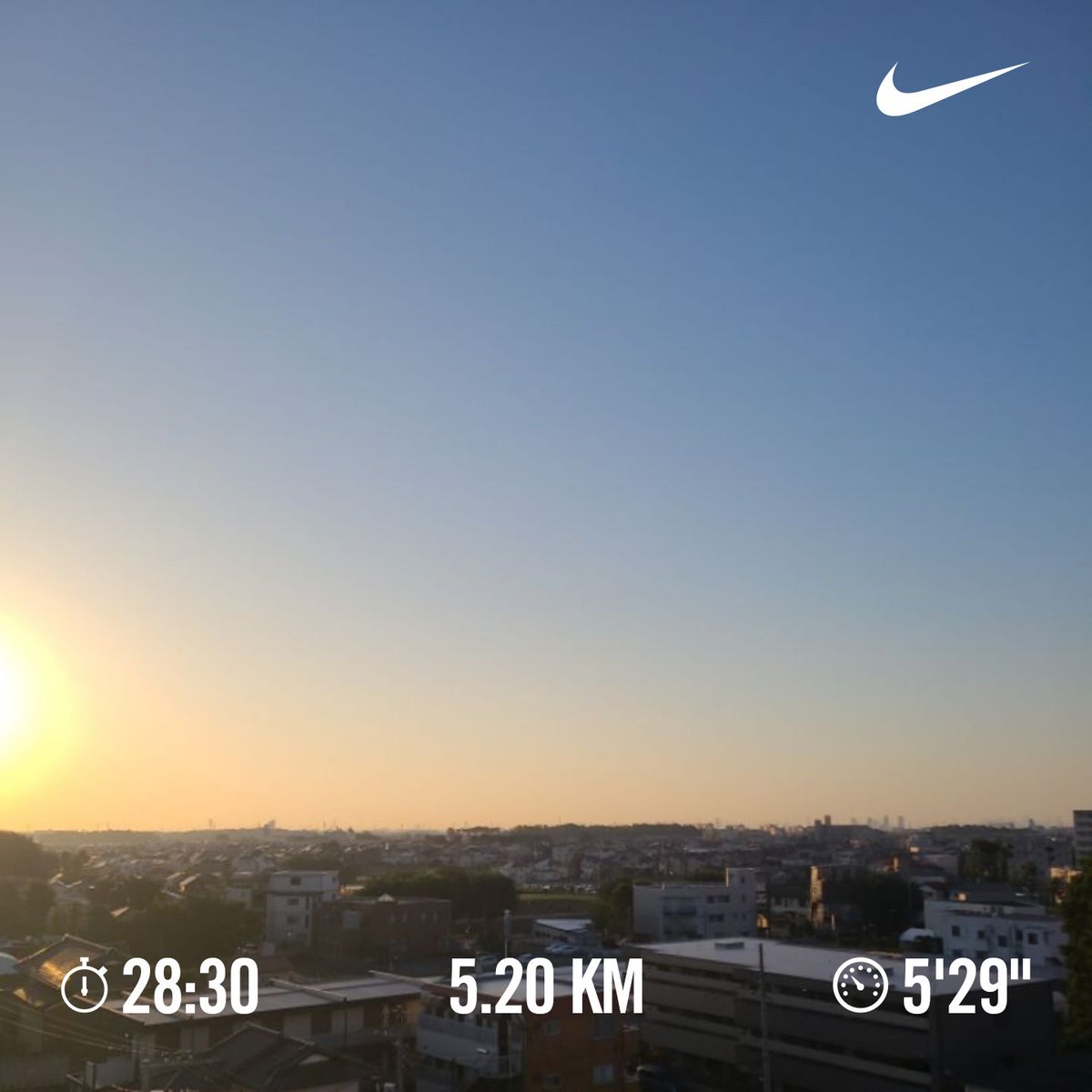 e_stone1981's tweet photo. 6/1(月)朝ラン完了🏃‍♂️
今朝も出勤前に少しだけ🌅
今月もコツコツ走って行きます🏃‍♂️
#朝ラン 
#出勤前ラン https://t.co/f3EPpFlnCr