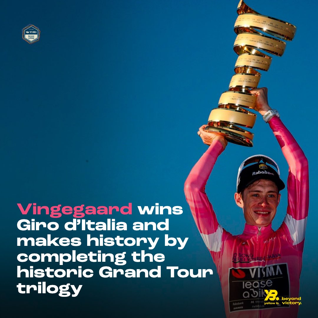 vismaleaseabike's tweet photo. 🇮🇹 #giroditalia

💭 “ Having my family here today brings tears to my eyes. They have always been there for me.” - Jonas Vingegaard

Read more in our report! 🩷

https://t.co/6gZw1TsEsF https://t.co/ZbVlsynoaf