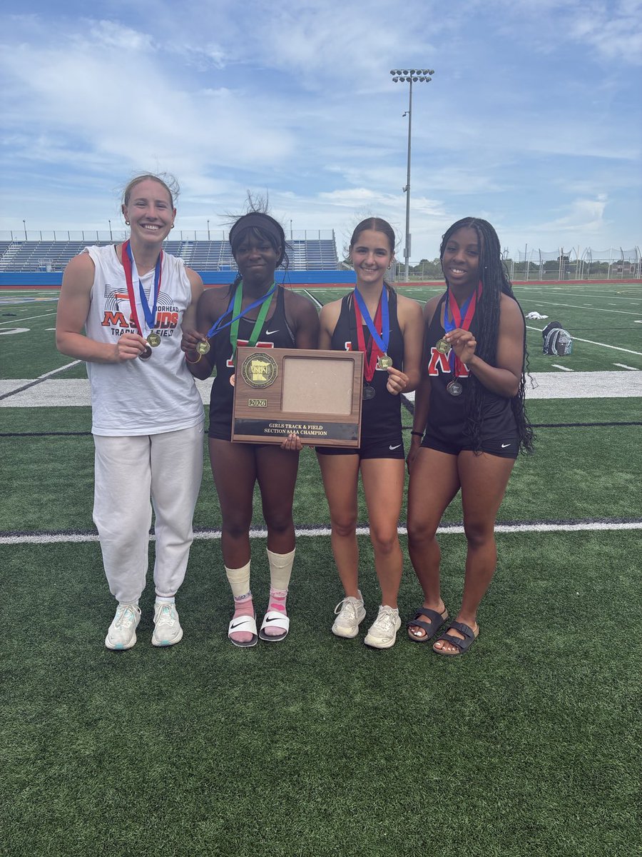 SpudTrack's tweet photo. ‼️‼️STATE QUALIFIERS‼️‼️

Girls 4x100 wins section title and punches their ticket to state.
🔥47.71🔥

💥Congrats to Kaityn, Romedna, Quinn and Nadia https://t.co/vkoOk2mlDB