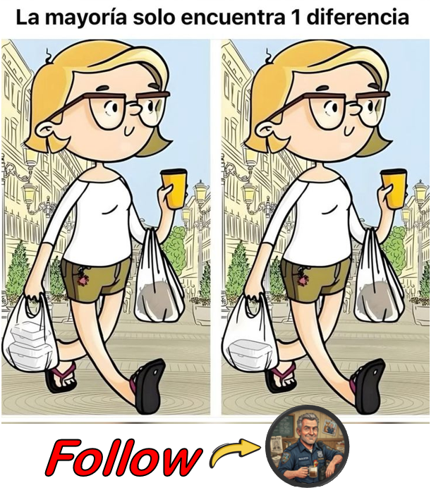 McAlister984's tweet photo. La mayoría solo encuentra una una diferencia https://t.co/d9JVn8SOTz