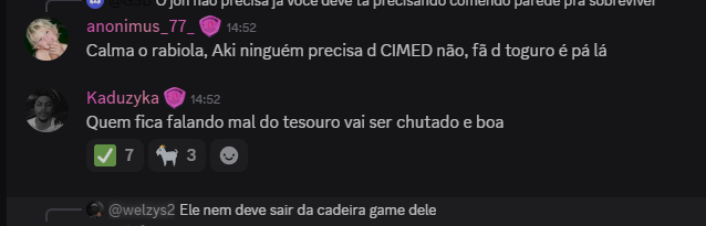 PLima240hz's tweet photo. @Jonvlogs fica zoando anão mas se zoar tesouro no discord dele é ban kkkkkkkkkkkkkkkkkkkkkkkkkkkkkkkkkkkkkkkkkkkkkk https://t.co/FStqrnwmtW
