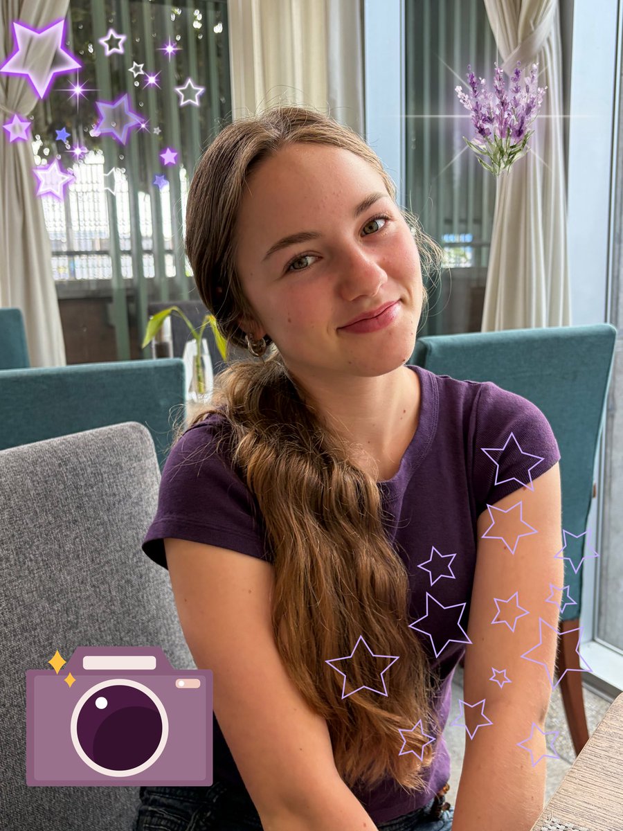 oakbbg2's tweet photo. 💜 Purple is creative and spiritual! Our socials will stand out like never before with Liza as our Summer Term 2026 Safranit 📷🧘‍♀️ https://t.co/I3HqT5ruob