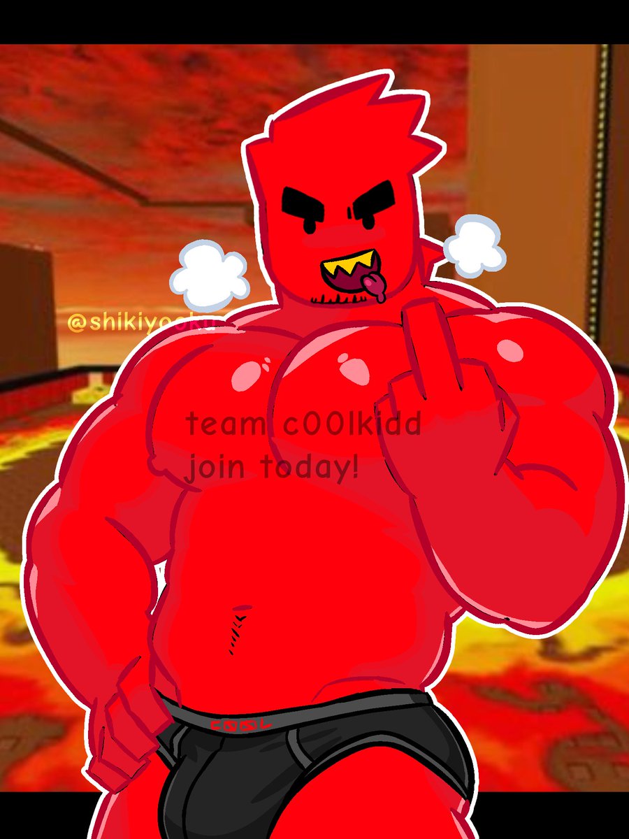 shikiyooku's tweet photo. c00lkidd from roblox #bara https://t.co/s9e5jg57Ss