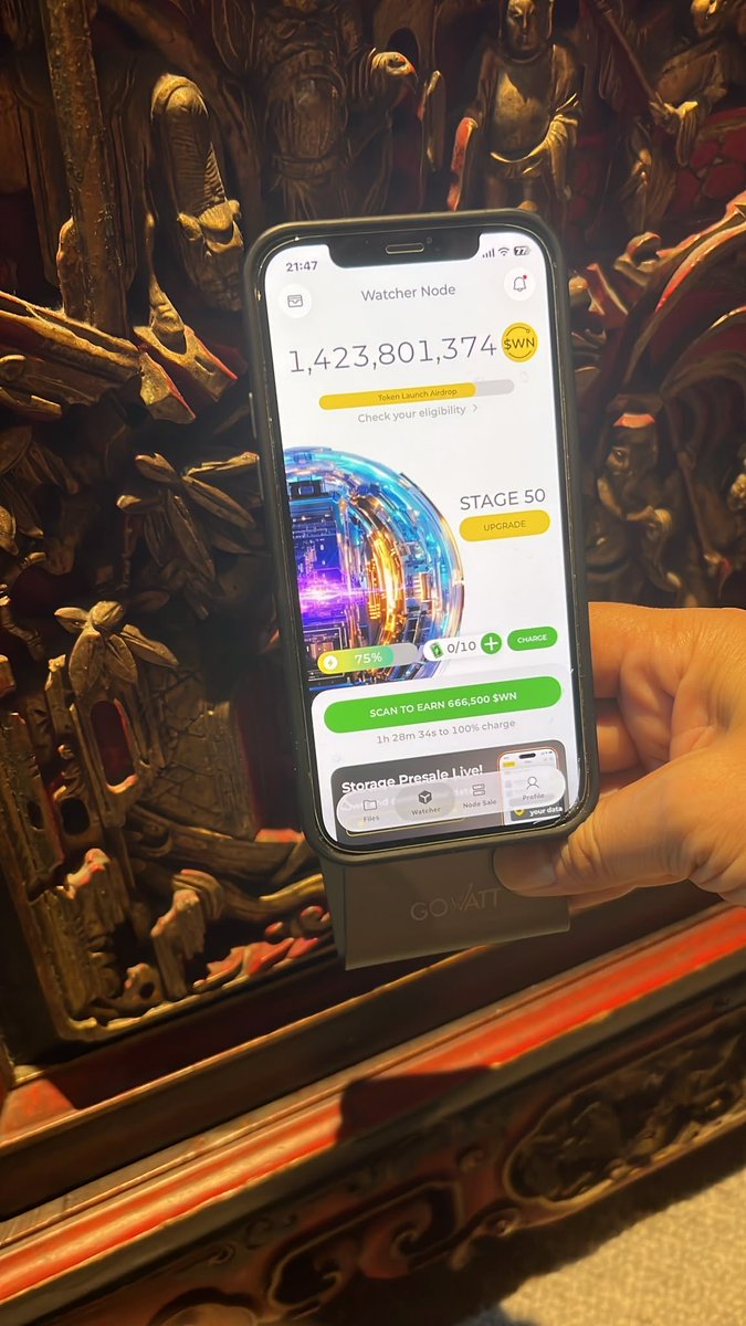VISANSIMONA's tweet photo. Launching Watcher Node @DeNetPro to secure storage network, live from the UK! #WatchersEverywhere https://t.co/YmSzROoCqZ