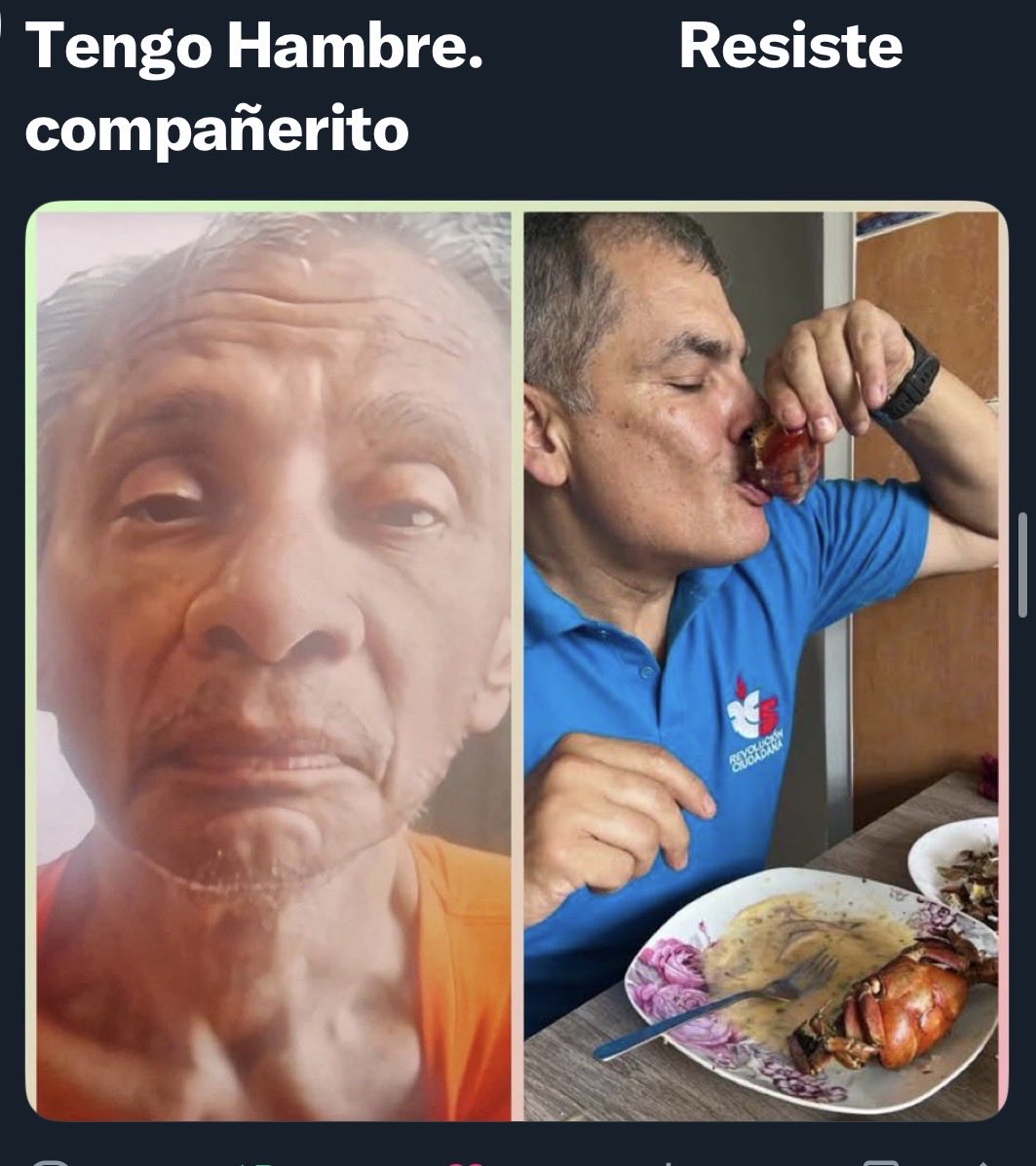 raulitotv's tweet photo. @jeanclaudiogua2 Rafael te apoya compañerito https://t.co/IUIycLPRo7