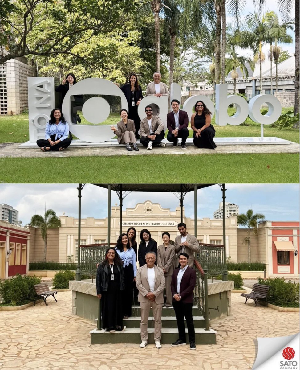 AzulindigoRM's tweet photo. O QUE ESTÁ VINDO POR AI????👀

— Executivos da HYBE estiveram nos estúdios da Globo para uma visita marcada por conversas sobre entretenimento, cultura pop e troca de experiências. A Sato Company resumiu o momento com uma pergunta: “Imagine unir dois universos que movem fãs no mundo todo?”.