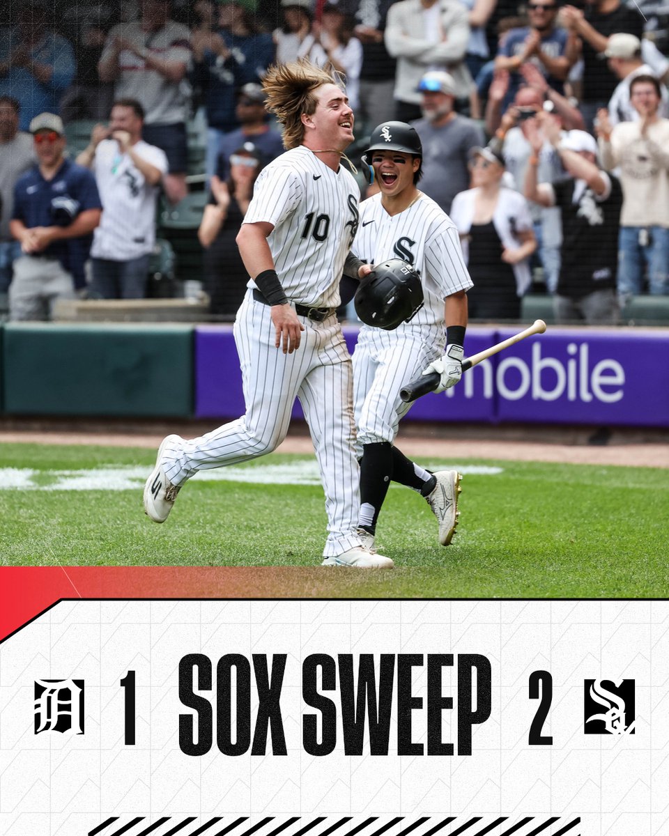 whitesox's tweet photo. sweep, sweep victory https://t.co/nPobhtDkWi