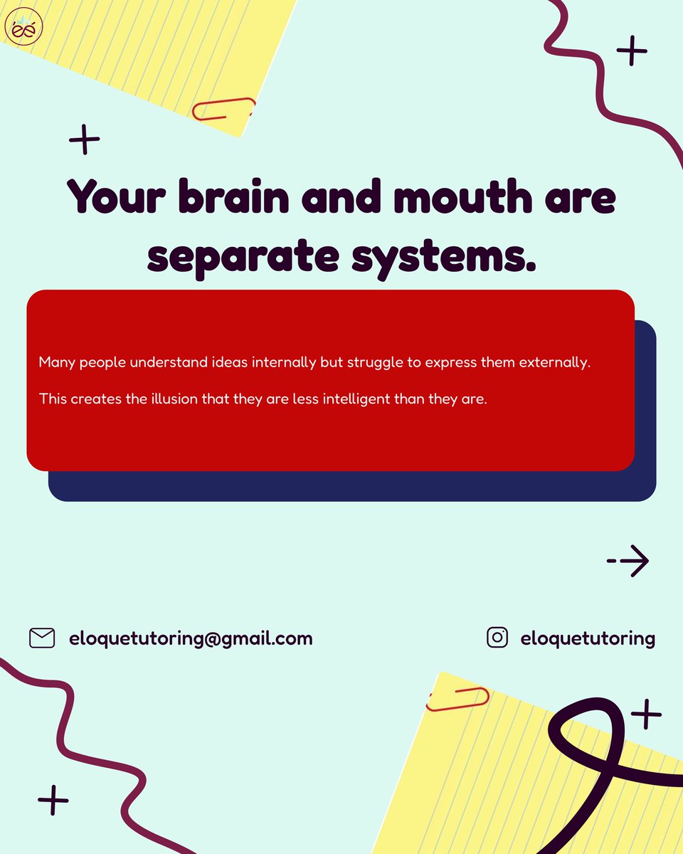 eloquetutoring's tweet photo. Being articulate and intelligent is not a talent but a skill one learns
#eloquetutoring #tutor #english https://t.co/lQfWnKp8Qw