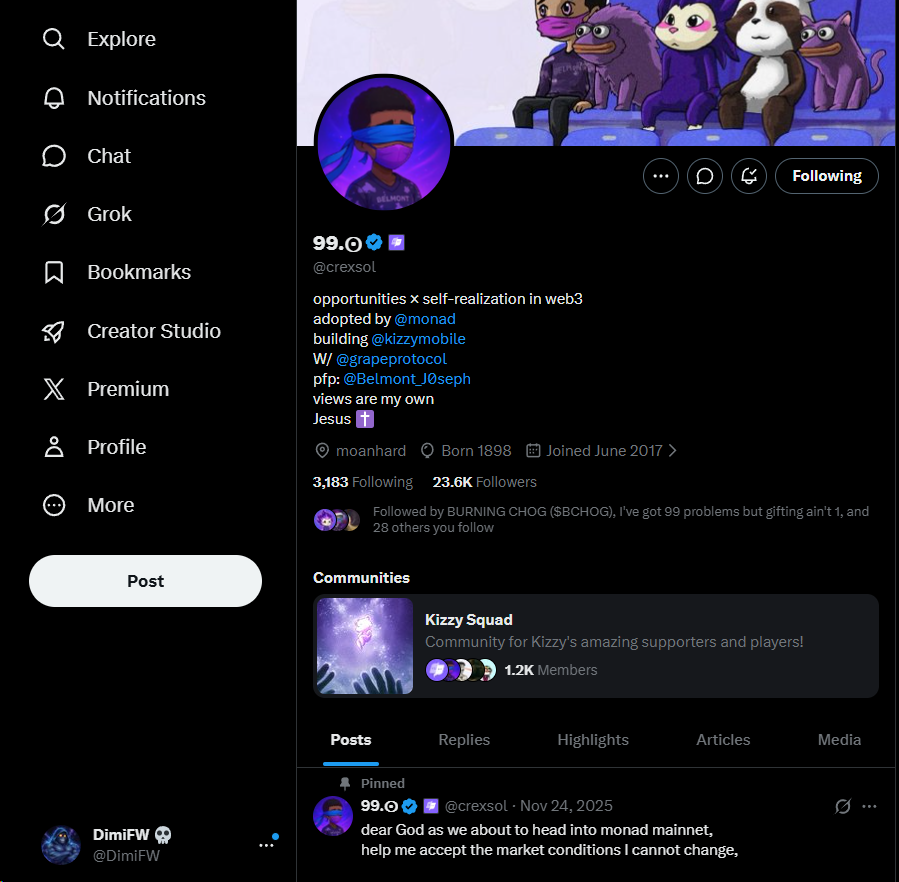DimiFW's tweet photo. @crexgifts @r3tardsNFT @crexsol 0x77e1e30e3b86acbae504052a5f8a44bbd150bf50

✅✅ https://t.co/tm6x8kw0s4