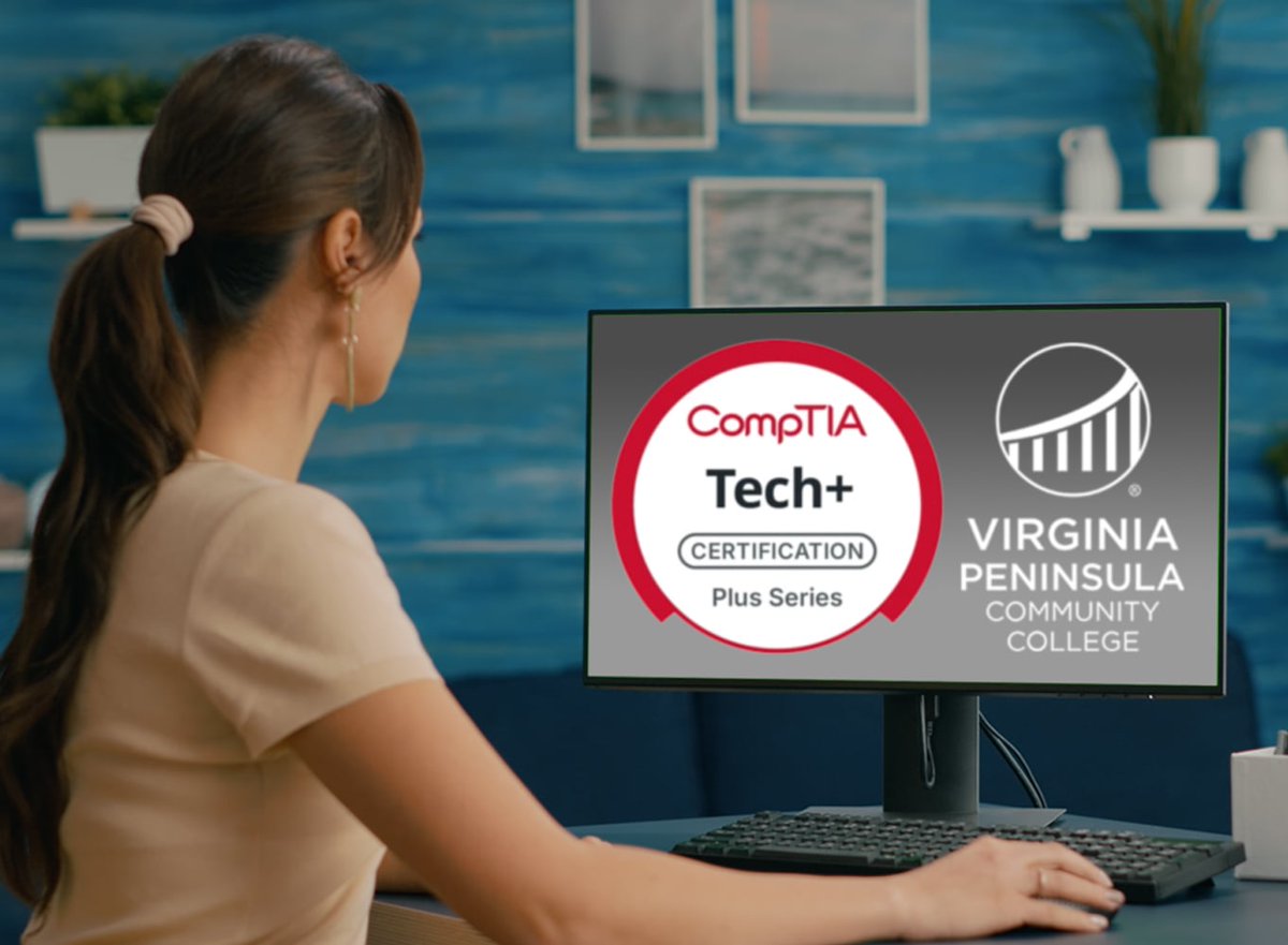 VPCCva's tweet photo. STARTING JULY 20: We’re offering CompTIA Tech+ online course. This 6-week, 19-session will give you the basics on IT concepts &amp; terminology, hardware, operating systems and software, networking, security, emerging tech and more DETAILS: https://t.co/W6Q30bxd4Y #IT #training https://t.co/hMWZUiC78Y