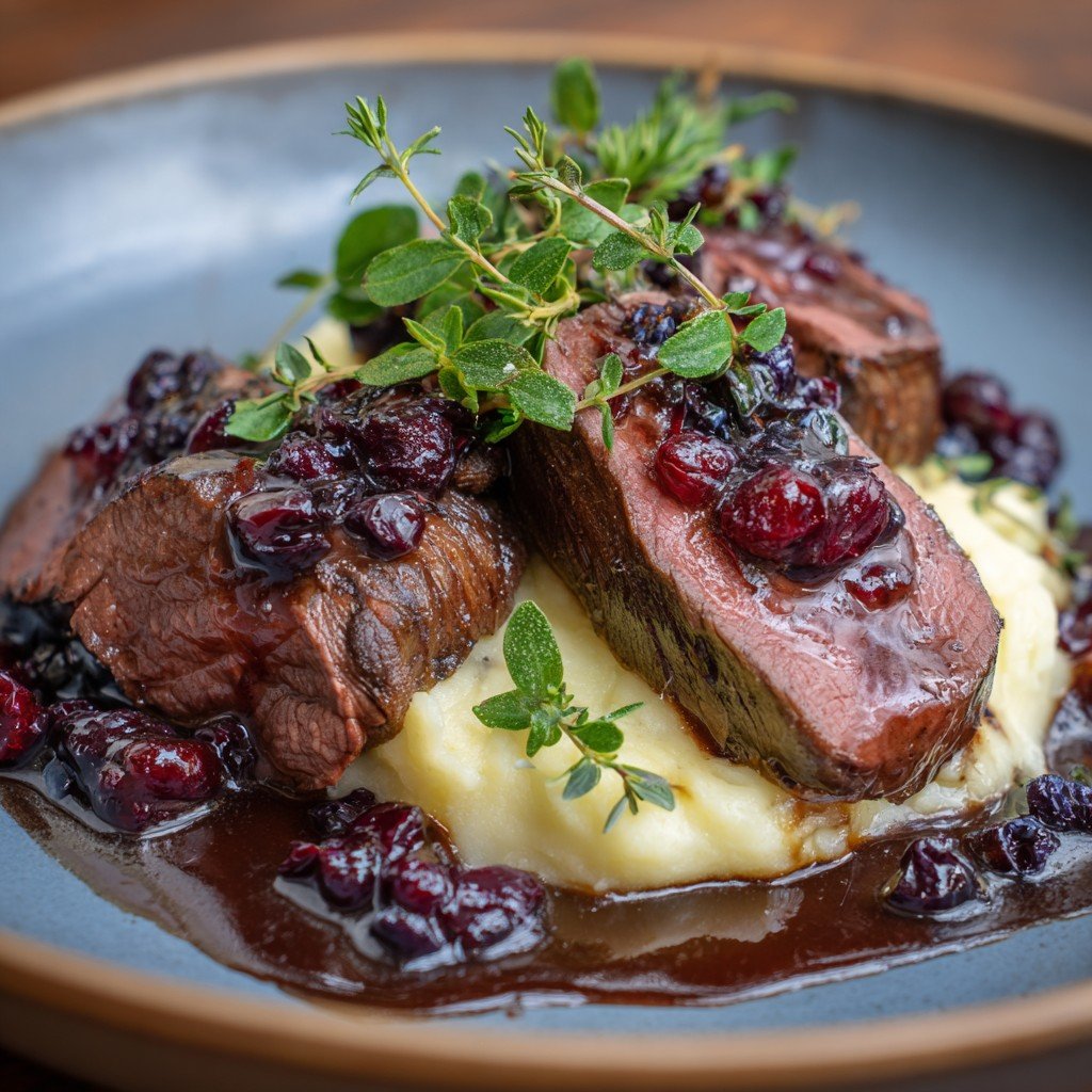 Foodworld162154's tweet photo. Venison Loin with Juniper Berry Sauce and Celery Root Purée

Recipe
⬇️

https://t.co/0ZLWaTjI5O https://t.co/7G5xw8X5Yc
