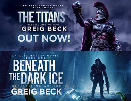 GreigBeck's tweet photo. June 1st - AUDIO OUT NOW!

THE TITANS by Greig Beck is being called one of the best Arcadian adventures of all time.

Greig Beck delivers a pulse-pounding clash of ancient myth and modern military action, racing from buried ruins to Olympus' arenas in a relentless, blood-soaked epic that will leave you breathless until the final, cataclysmic page is turned.

AMAZON US:  https://t.co/k8QsVMi5lH

AMAZON AU:  https://t.co/NKmpl1GYnG

AMAZON CA:  https://t.co/d985YSkZAJ
AMAZON UK:  https://t.co/3w57RiLZbx
BENEATH THE DARK ICE paperback gets a cover glow up!  In addition, the original blockbuster comes with all new AUTHOR’S NOTES revealing how the story started and the inspiration behind Alex Hunter, the Arcadian.
'An Antarctic rescue mission unearths an ancient horror beneath the ice in the first book in the acclaimed author’s thriller series debut mixing the legend of Atlantis, the Kraken, and claustrophobic terror that'll keep you awake at night.'

Note: The update is only available in paperback and audio form in USA. Other countries coming soon.

AMAZON US:  https://t.co/K23DdwgKQv