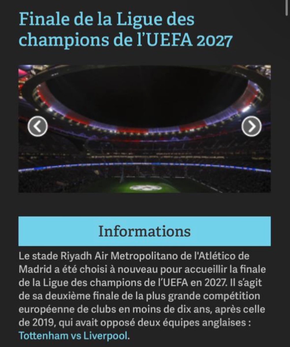 ykl533's tweet photo. Le Barça qui prend la 6 eme LDC a Madrid au Metropolitano avec un but d’Alvarez .. https://t.co/3ye4uvPVE5