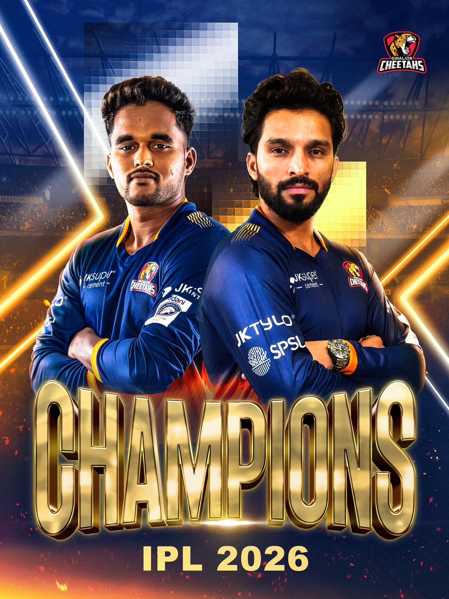 Gwalior Cheetahs tweet media