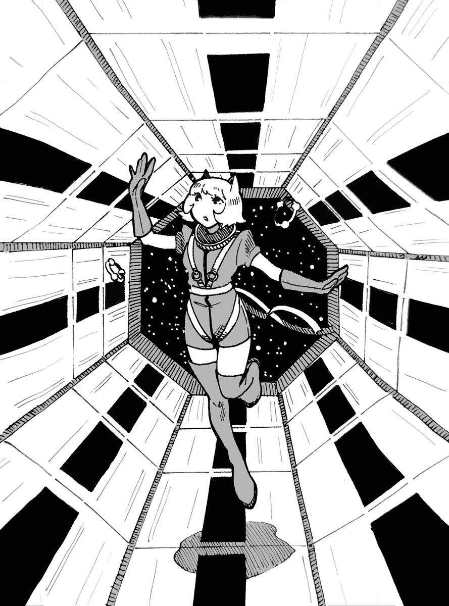 _eatslugs's tweet photo. "Eyes to the Skies" (2018)
My original space romance series, ink on paper 🪐 https://t.co/46IJfgP2aD