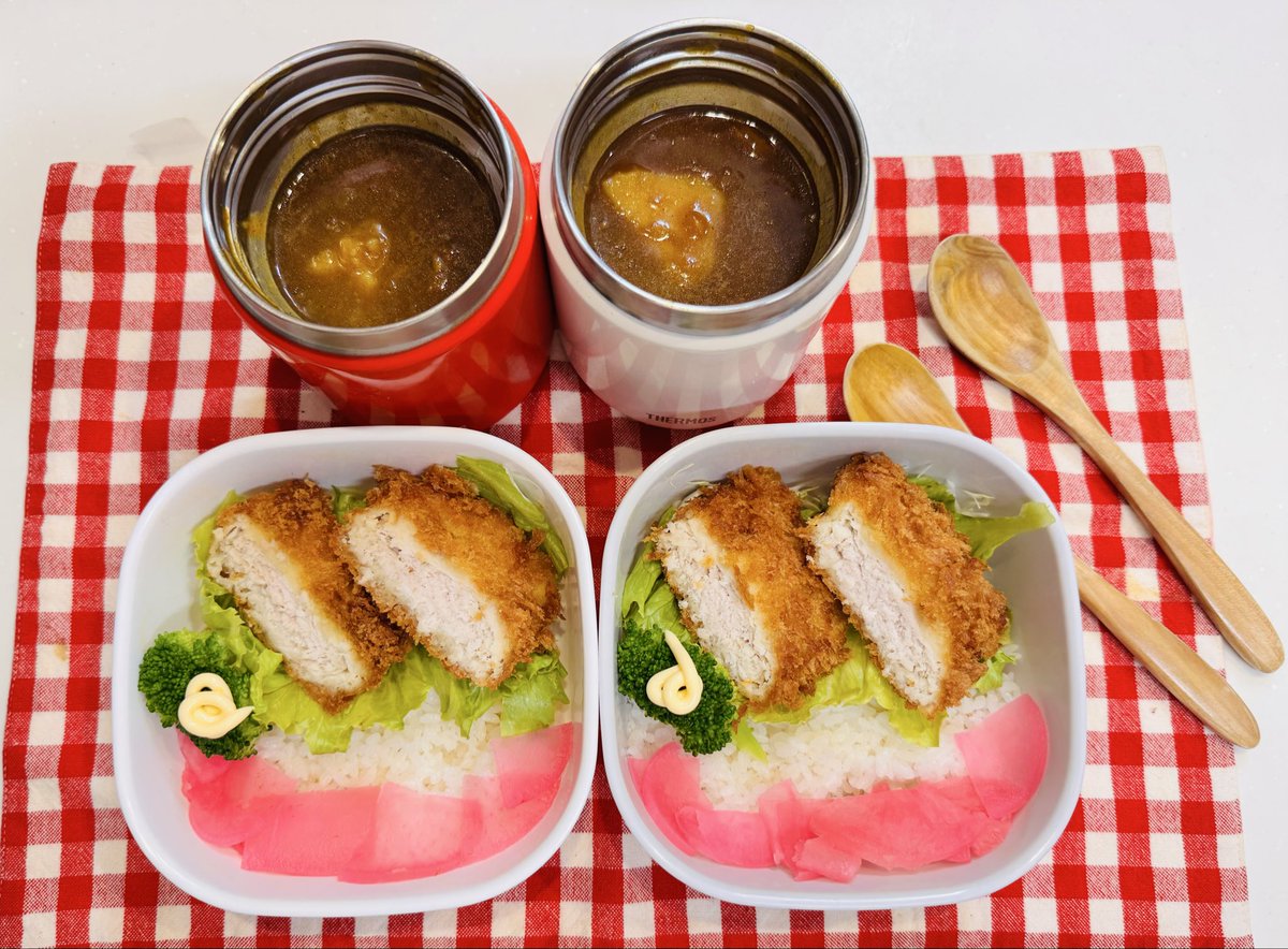 kashikashi299's tweet photo. おはようございます(^○^)
今日の #お弁当
スープジャー🫙でカツカレーです

月日が経つのは早くて、、もう6月です。
今週がまた始まりました。ぼちぼち頑張ります💪 https://t.co/jJHcy604VD