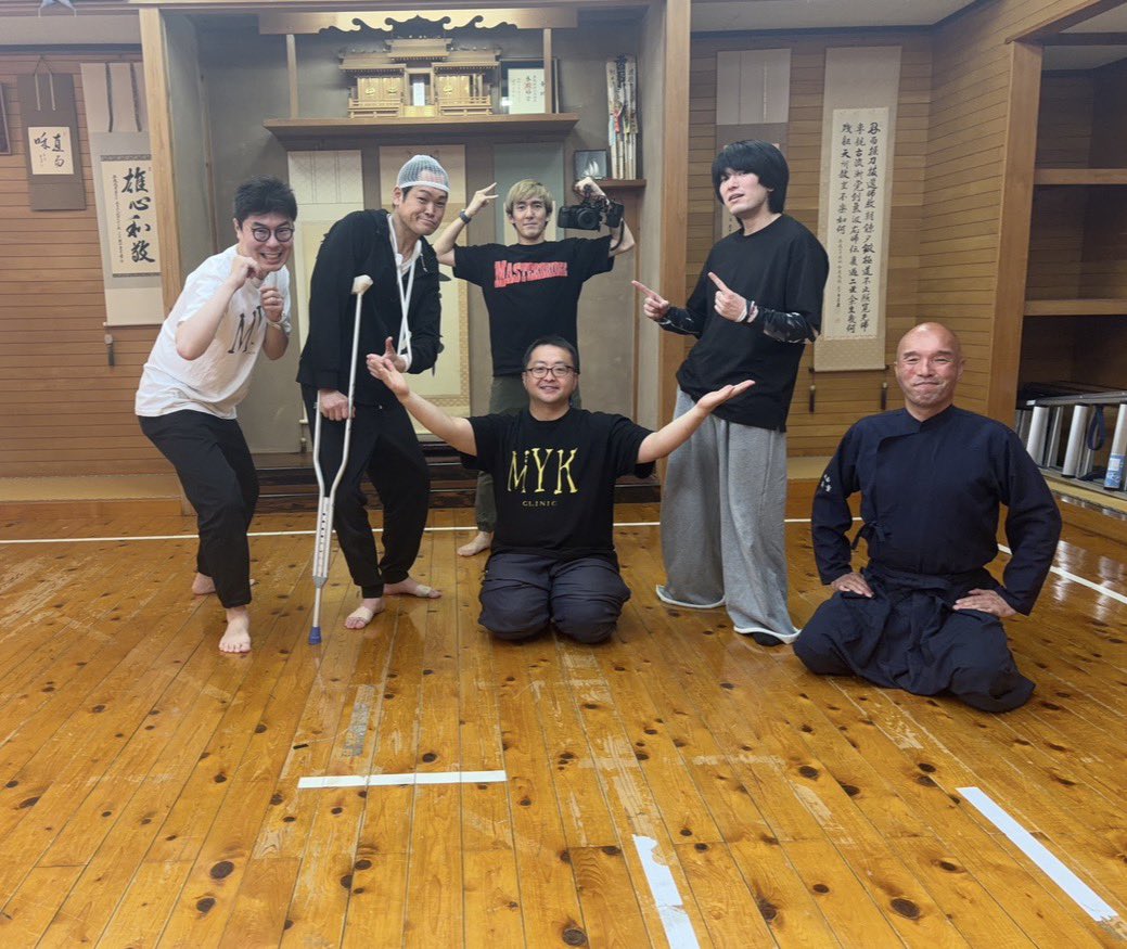 koji_kiske's tweet photo. 🎬🔥もりしん監督 自主制作映画
『出場権をかけて』

参加させていただき昨日クランクアップいたしました‼️

丸一日ぶっ通しのアクション撮影👊💥 ひろさん 木島さん 太三さん えいじさん
 全員が魂を燃やし尽くした一日でした🔥ありがとうございました❣️🙏✨ 完成をお楽しみに❗️#出場権をかけて https://t.co/mV23vPuji9