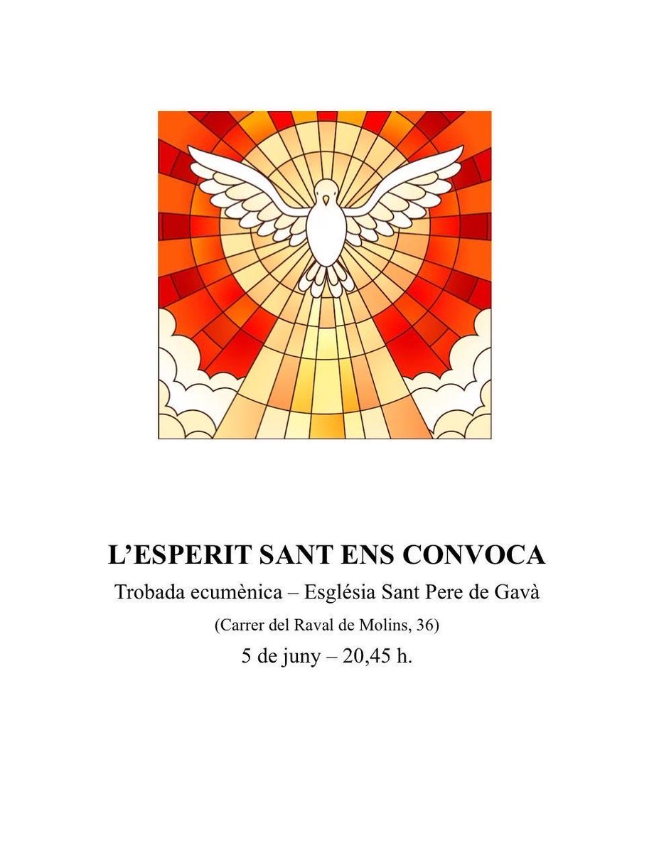 EcumenSantFeliu's tweet photo. https://t.co/lIlv8DLDy4