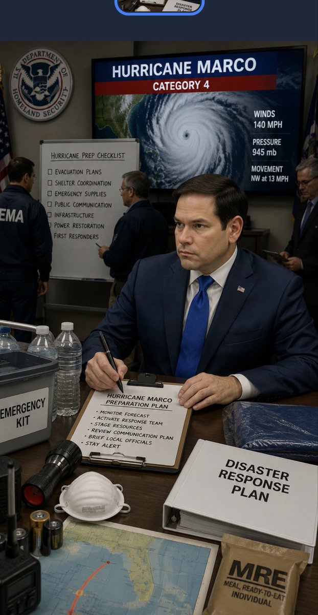 windchaser22's tweet photo. The NWS just announced the 2026 hurricane season names.  @marcorubio may have to leave the couch for these memes. https://t.co/qmj6Su1KQS
