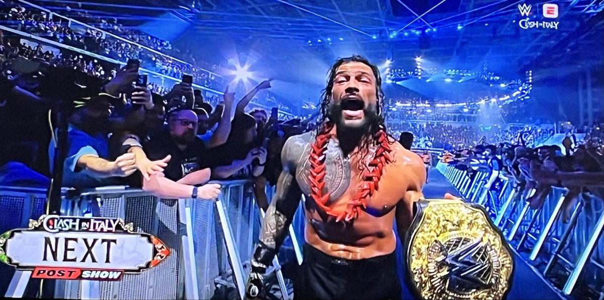 RosterPlayer88's tweet photo. “QB1?? F that noise!” He can’t stand Cody. #WWEClash https://t.co/Fk5qZAq7ea