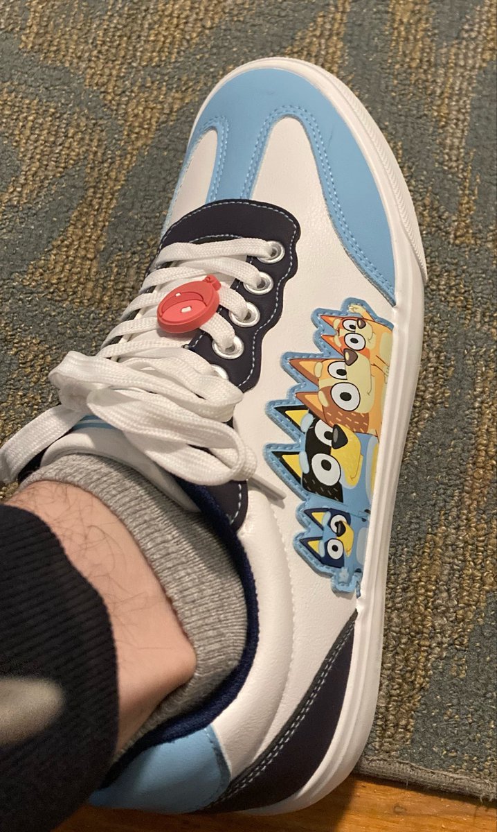 PatientPowder's tweet photo. Got my Bluey kicks. https://t.co/QLEQt9YBnl