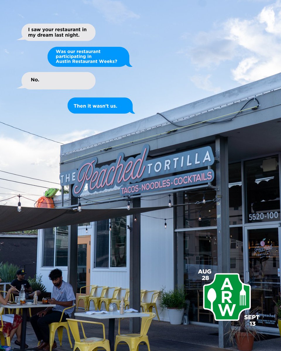 ATXRestWeeks's tweet photo. Austin’s food scene is unmatched, and #ARW2026 is our chance to celebrate it and give back. 🍽️
Restaurants: join the lineup and get featured menus, social hype, and influencer love. Do some good for ATX and sign up: https://t.co/hvIHPb7Oe5 https://t.co/5s6Lxhd5tj