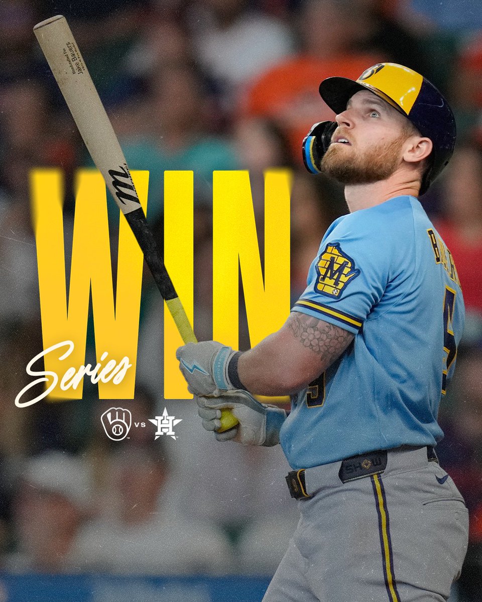 Brewers's tweet photo. SEVEN series wins in one month 🤯 https://t.co/ZpyFtbeIZ1