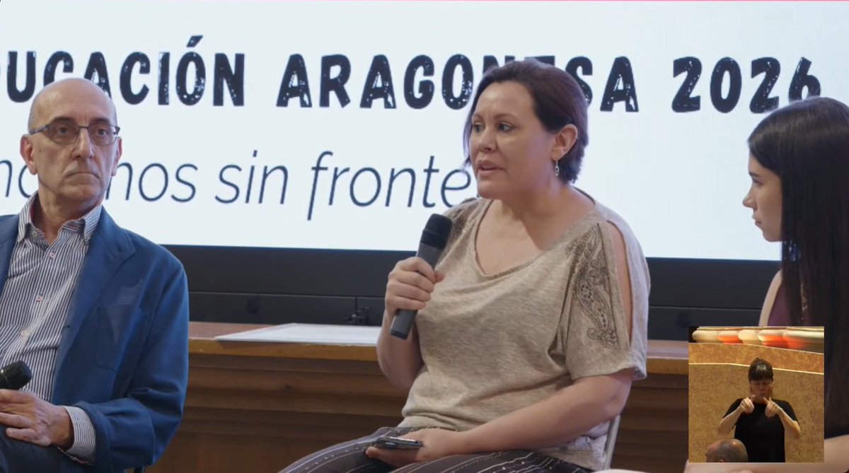 iesvp's tweet photo. María Guarga, profesora del departamento de #FabricacionMecanica, participó la semana pasada en la mesa redonda "Internacionalización en acción: voces del alumnado y docentes".
@cpmariadeavila @RedEvolucionAr @InnovaEducAr @fp_aragon #DiadelaEducacionAragonesa #elVirgendejahuella https://t.co/GlwvMieXwE
