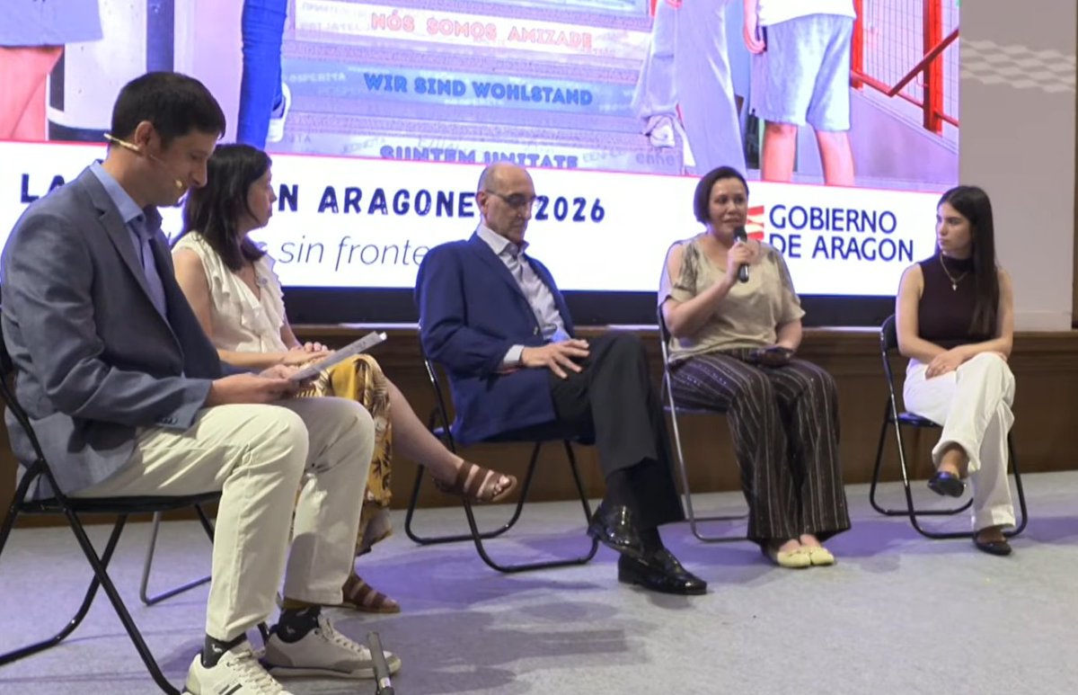 iesvp's tweet photo. María Guarga, profesora del departamento de #FabricacionMecanica, participó la semana pasada en la mesa redonda "Internacionalización en acción: voces del alumnado y docentes".
@cpmariadeavila @RedEvolucionAr @InnovaEducAr @fp_aragon #DiadelaEducacionAragonesa #elVirgendejahuella https://t.co/GlwvMieXwE
