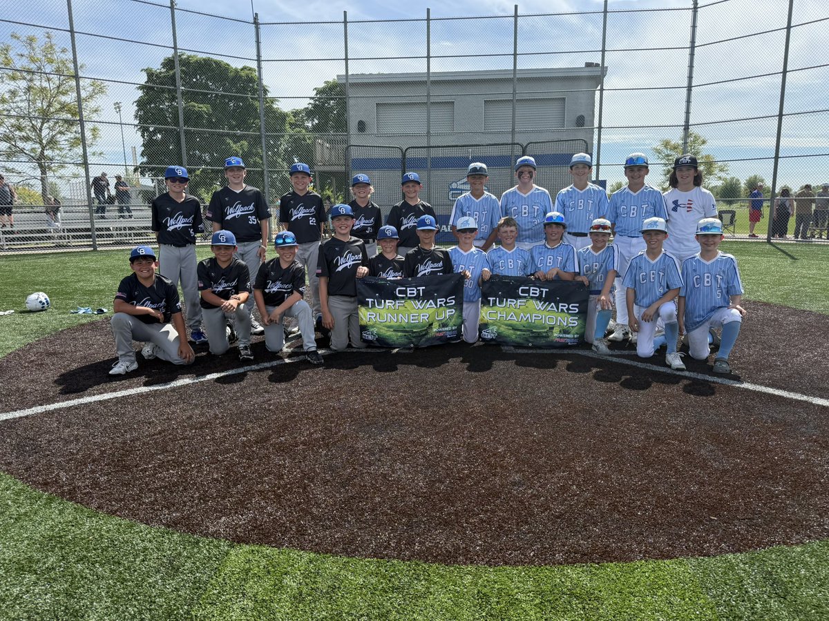 cbtwolfpack's tweet photo. 12U takes 1st place beating 11U 12-5 in championship. What a great weekend as both teams go a combined 7-1 on the weekend!
#Runas1🐺
#WeareCB⚾️ https://t.co/17Cw15a3el