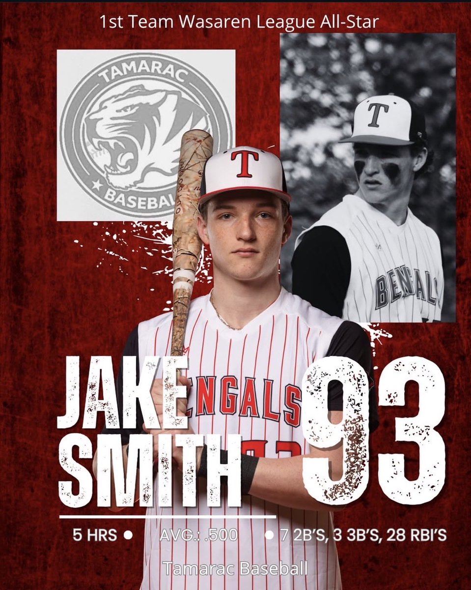 93jakesmith's tweet photo. Another great school ball year. Getting First Team Allstar, 2 years in a row. 
@Coach_Powell 
@TopLevelAs 
#uncummitted27 https://t.co/59vLAEomJA