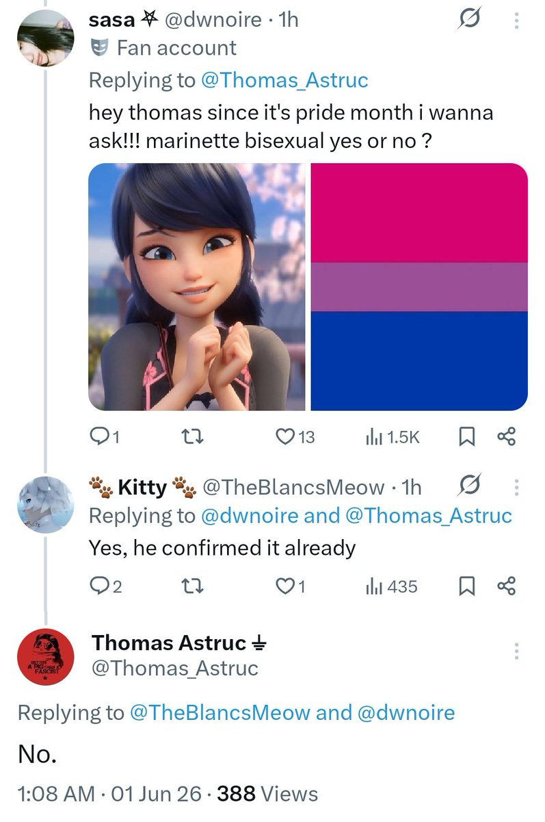 Acervoladybug's tweet photo. acho que a Marinette é hetero canon https://t.co/cN9lam3si5