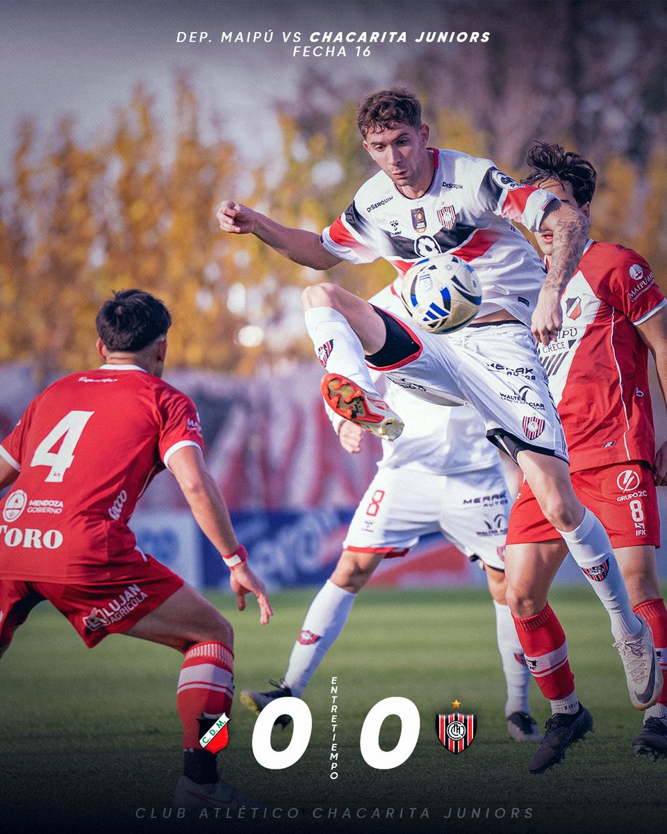 NoticiasChaca's tweet photo. Final del primer tiempo empatan 0-0 #Chacarita y Deportivo Maipu. https://t.co/z64Lvogfbv