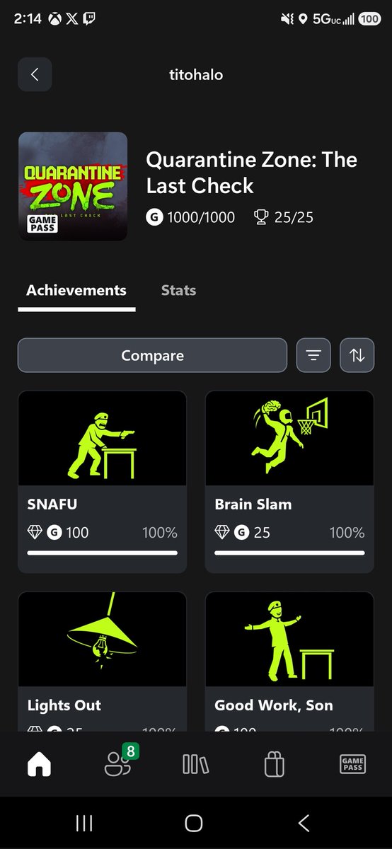 TaYuCompletion's tweet photo. What a fun time and on stream i had @lchinomtz @veecachu and chat help me pick the "right" people to live and die. Over all super fun game and now I have 8 games done this month. https://t.co/c8nbIMCGwb