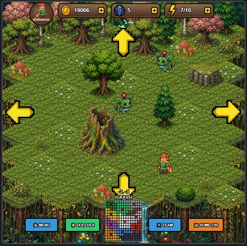 dofemon's tweet photo. New forest zone! 🌲

#Dofemon #PlayToEarn #Solana #Web3 #Soon https://t.co/oCnycOO6Gl