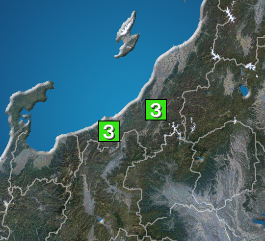 wni_jp's tweet photo. 【地震情報】
6月1日 5:54 震度3
【新潟県】新潟県上越　新潟県中越
▶生放送で解説中 
https://t.co/Wl2dRZOmvq

https://t.co/rpg0aBOjd2 https://t.co/5dly0Brjy4