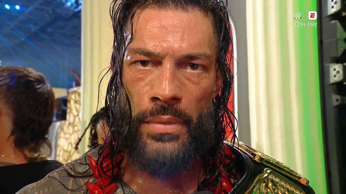 RomanRSource's tweet photo. #RomanReigns #RomanEmpire #TribalChief #HeadoftheTable #WWE #WWEClash https://t.co/rUjOLC4xMk