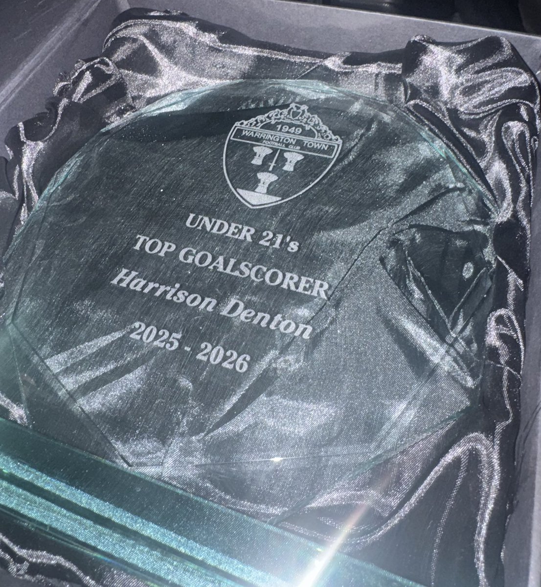 HDenton21's tweet photo. WTFC Under 21s Top Goalscorer 

@theyellows 💛💙 https://t.co/Bv4ln7WW3S