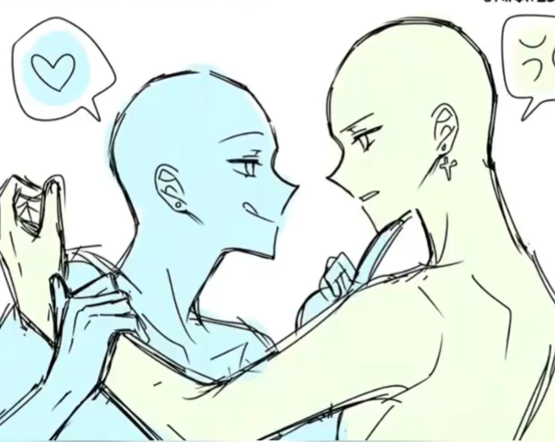 rapstarrrs's tweet photo. "lets draw these without knowing eachothers characters!" 

i said, unknowingly of what expected me. https://t.co/OFwEKNovIy