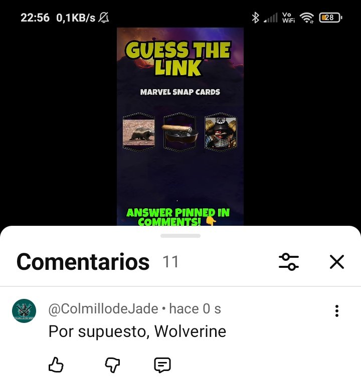 ColmillodeJade's tweet photo. @Combatsnap @MARVELSNAP Wolverine https://t.co/2uj7WbsQyR