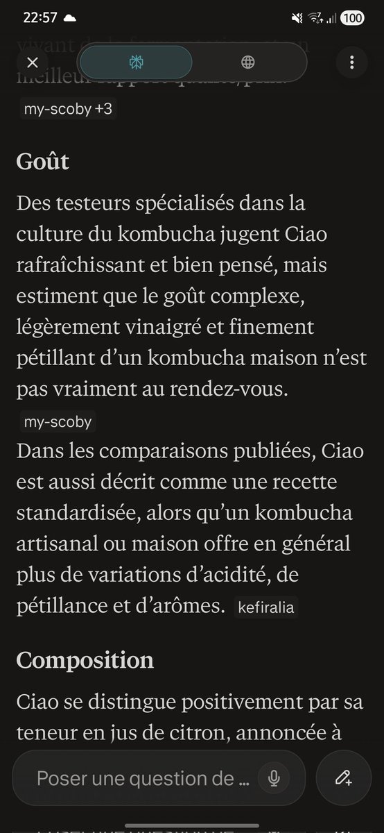 itsHeat_'s tweet photo. @sushisauketchup @KalouSsj4 "Bien amer, bien degueu.." c'est bien ce que je dis vous en avez jamais bu. C'est une boisson subtil comme le maté c'est pas fait pour tout le monde. Bravo à Lucas pour le boulot mais c'est une boisson soda à base de Kombucha rien d'autre. https://t.co/sZmOGpGqpz