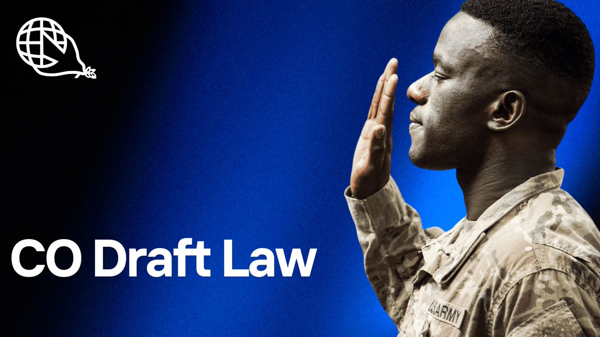 ConsistentLife's tweet photo. The Center on Conscience &amp; War explains what this does and doesn't mean for laws that protect conscientious objectors, and they offer suggestions on how those who may wish to claim CO status can prepare.
https://t.co/x7SdEzdXqP https://t.co/MMTQ1Bq9HJ