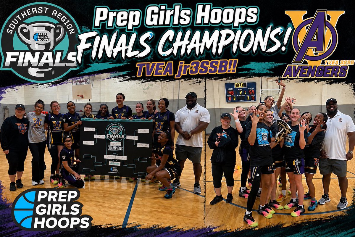 TVEAOfficial's tweet photo. 🏆 @prepgirlshoops Prep Girls Hoops Finals Champions!! Congratulations to the TVEA jr3SSB! 🏆 
#tvea #tvea3ssb #tveajr3ssb #prepgirlshoopschampions https://t.co/3vtCThWp2L