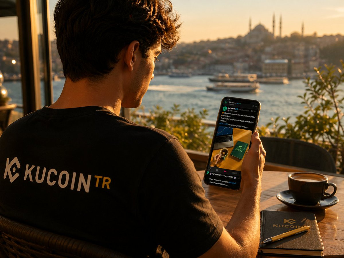 KuCoinTurkey's tweet photo. Yeni bir ay, yeni umutlar! ✨
#KuCoinTR olarak herkese iyi haftalar dileriz! https://t.co/M43sPKvjQ0