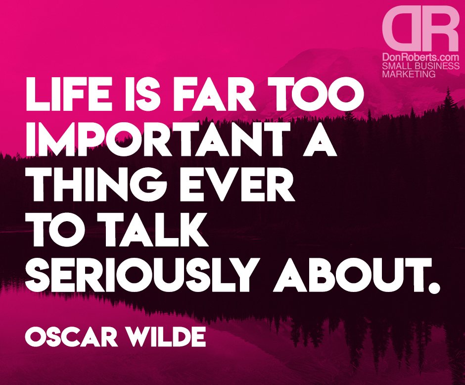 DonRoberts's tweet photo. Motivation of the Day - Life is Far Too Important: Like &amp; share with someone if this inspires you. #motivationalquote #inspirationalquote #enjoylife #sanjosecalifornia https://t.co/7729A2b0Y2