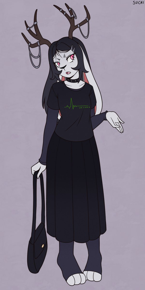 Suchi_Pine's tweet photo. Lazy-day fit #illustration #oc https://t.co/NHtxB2MOZU