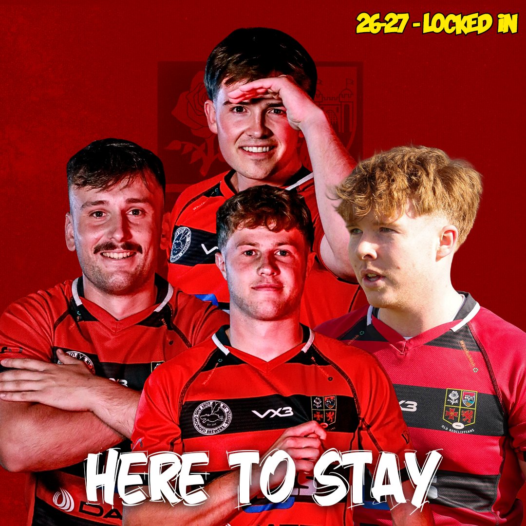OldRedsRFC's tweet photo. 🔴⚫ RETENTION ANNOUNCEMENT | LOCKED IN FOR 26/27 🔒

Andy Butler
Chris Evans
Zac Tomlin
Declan Patrick

Are LOCKED IN.

#UTR #HereToStay #Retention #AnotherYear #Rugby https://t.co/Kqc97XgvIC
