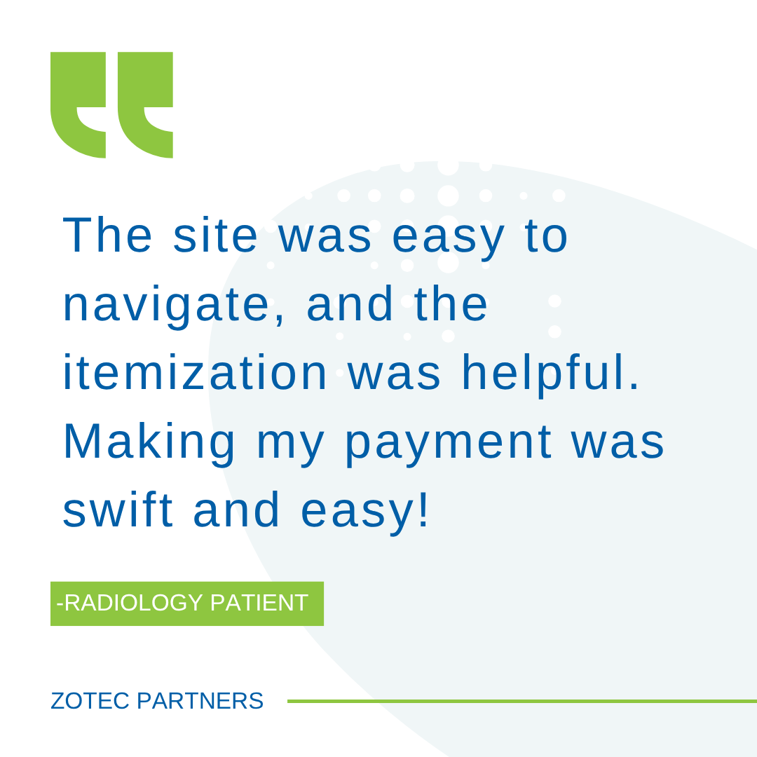 ZotecPartners's tweet photo. Real experiences. Real impact. 

At Zotec Partners, every #patient interaction matters. We’re proud to help create smoother, more transparent #healthcare experiences that make a difference for patients every day. https://t.co/ZXWKCDBUdk